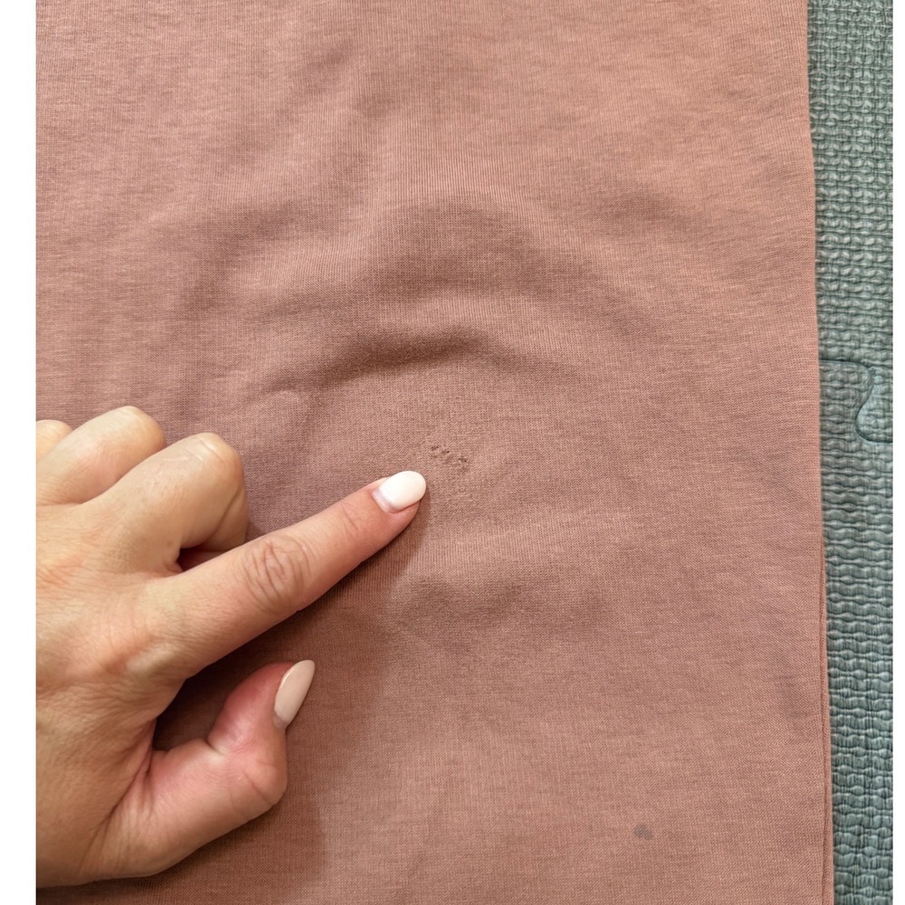 UGG‎ Ericka Relaxed Jogger Pants Dusty Rose Pink Cotton Fleece Lined Large - Picture 7 of 7